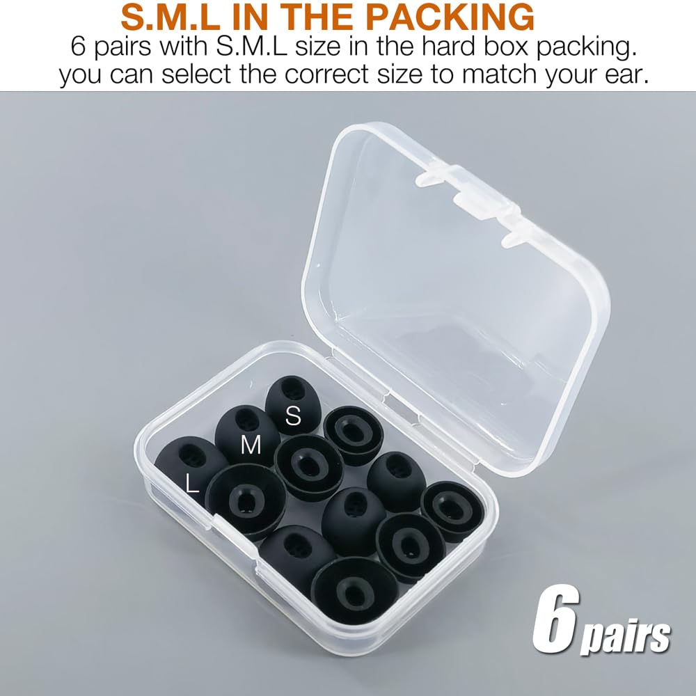 Amazon | TENNMAK 交換用イヤーチップ 12個 無耳/無耳用 (a) / Nothing